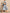French Lantern Sleeves Striped Oversized Midi Dress With Tie-neck Detail