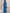Women's Tencel Denim Wide Leg Jumpsuit With Ruffle Bishop Sleeves