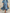 Bohemian Tencel Blend Relaxed-Fit Sky Blue High-Low Maxi Dress