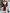 Women's Color-Block Blazer Dress with Notched Lapel Long Sleeve